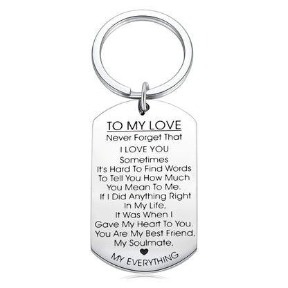 LAST DAY 49% OFF⇝💓 'To My Love' Keychain