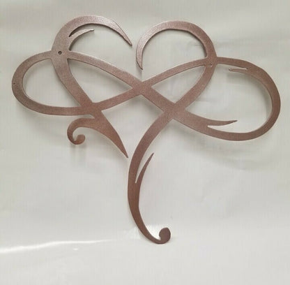 🔥Last Day Promotion 49% OFF - 💞Infinity heart-Steel wall decor Metal Wall art