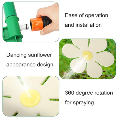 🔥LAST DAY 49% OFF🤣Crazy Dancing Flower Water Sprinkler