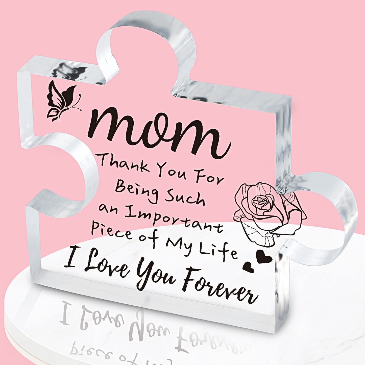 LAST DAY 49% OFF⇝💓'To my sister, thank you for being such an important piece of my life' Puzzle Block