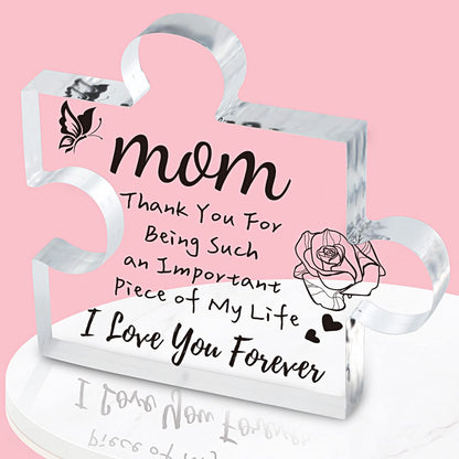 LAST DAY 49% OFF⇝💓'To my sister, thank you for being such an important piece of my life' Puzzle Block