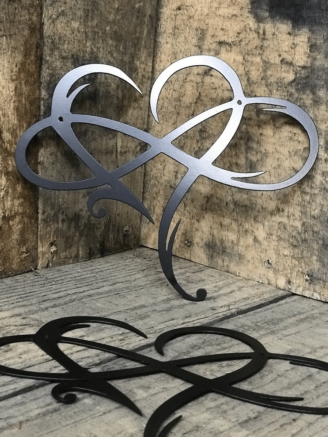 🔥Last Day Promotion 49% OFF - 💞Infinity heart-Steel wall decor Metal Wall art