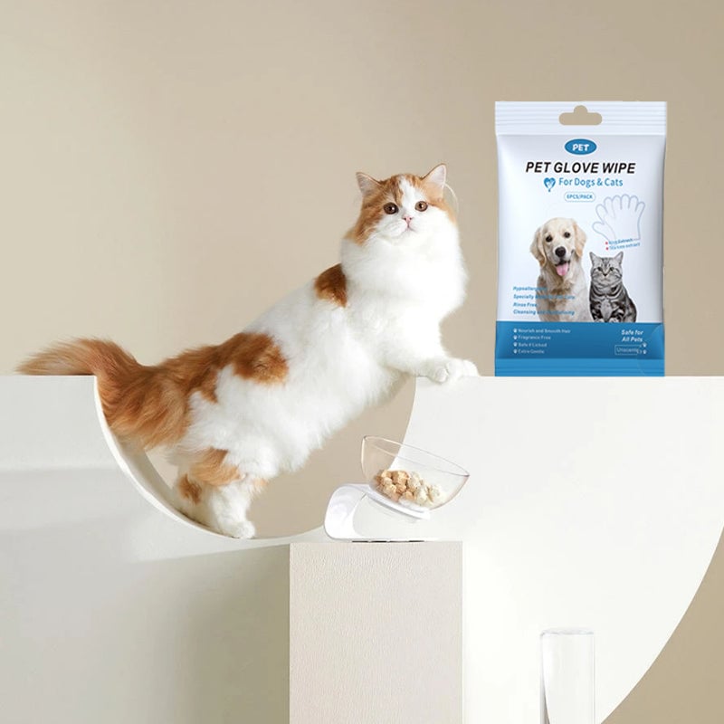🔥Last Day 49% OFF - 🐶🐱 Pet Glove Wipes for Dogs & Cats