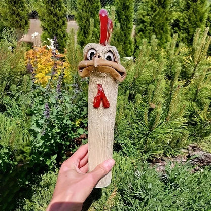 😂Funny Garden Hidden Chicken Statue Decoration🐓