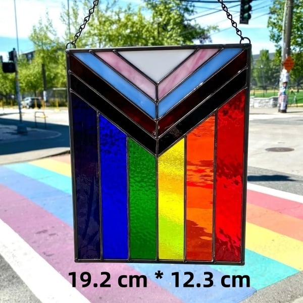 🏳️‍🌈Progress Pride Stained Glass Flag🌈