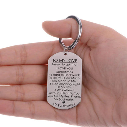 LAST DAY 49% OFF⇝💓 'To My Love' Keychain