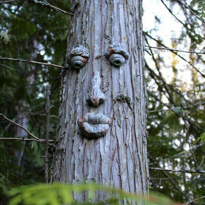 Tree Face Decor Outdoor