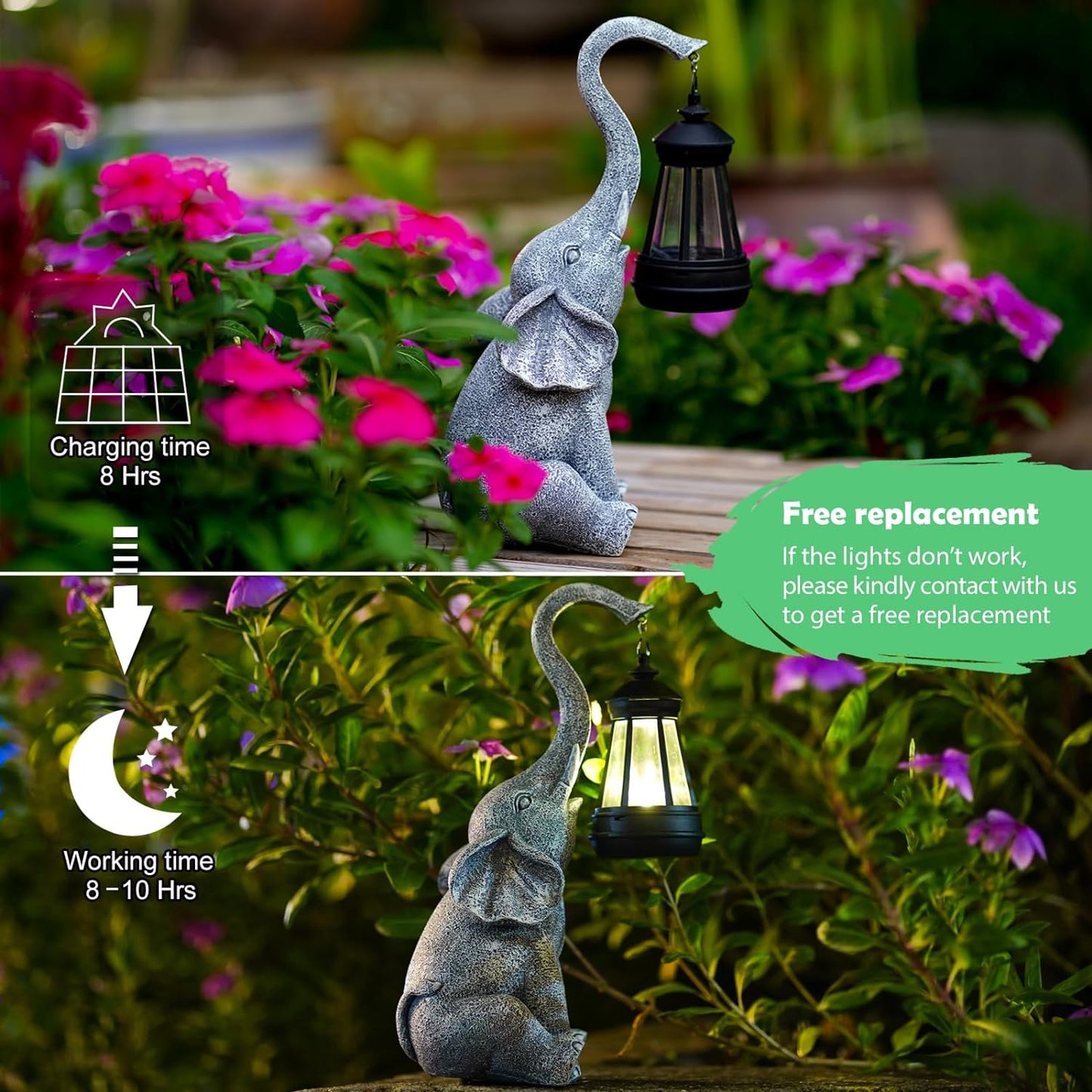 🔥Last Day 49% OFF-Lucky Ambient Elephant Statue🐘