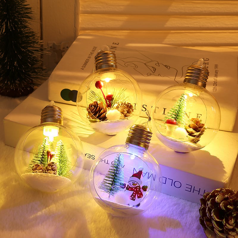 🎄Last Day 49% OFF - 🎅Christmas Tree Decoration Glow Balls