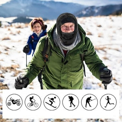 🔥2024 HOT SALE 49% OFF🔥 - Winter Outdoor Sherp Hooded Sports Windproof Mask⛷️