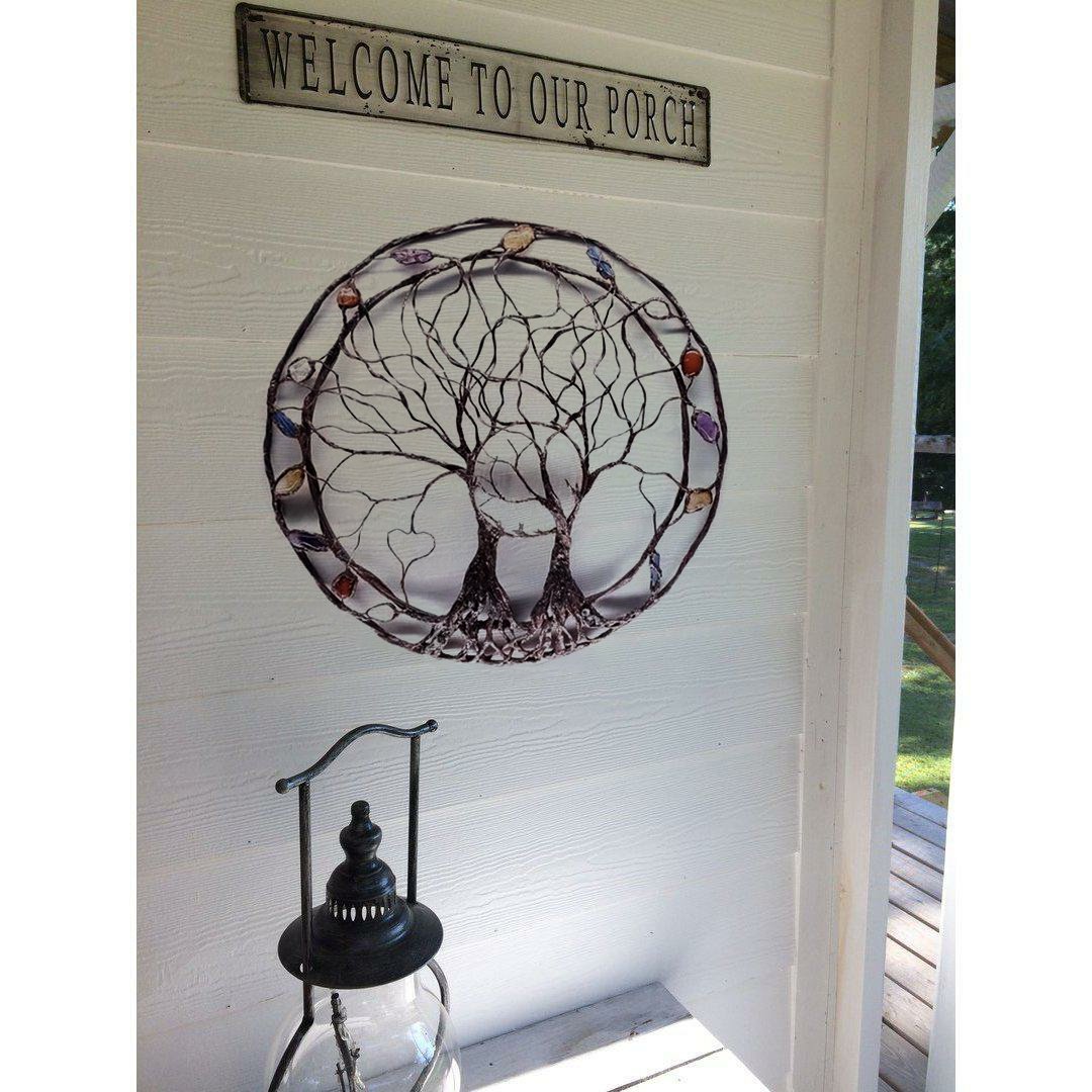 🎁2024 New Year Hot Sale🎁49%  Circle of Life Garden Wall Art, The Moon Huggers