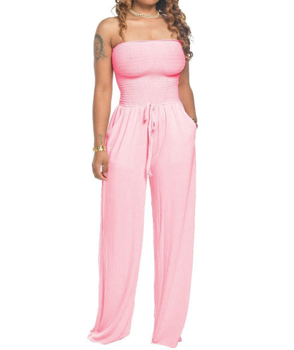 (🎁2024 New Year Hot Sale🎁)❤️Newest Strapless Waist Jumpsuit❤️