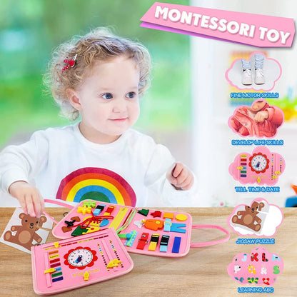 🔥LAST DAY 49% OFF -🔥Felt Learning Board Busy Board