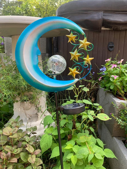 Decorative Moon Lamp - Solar Lights