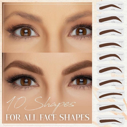 (🎁2024 New Year Hot Sale🎁)🔥 49% OFF-Perfect Brows Stencil & Stamp Kit