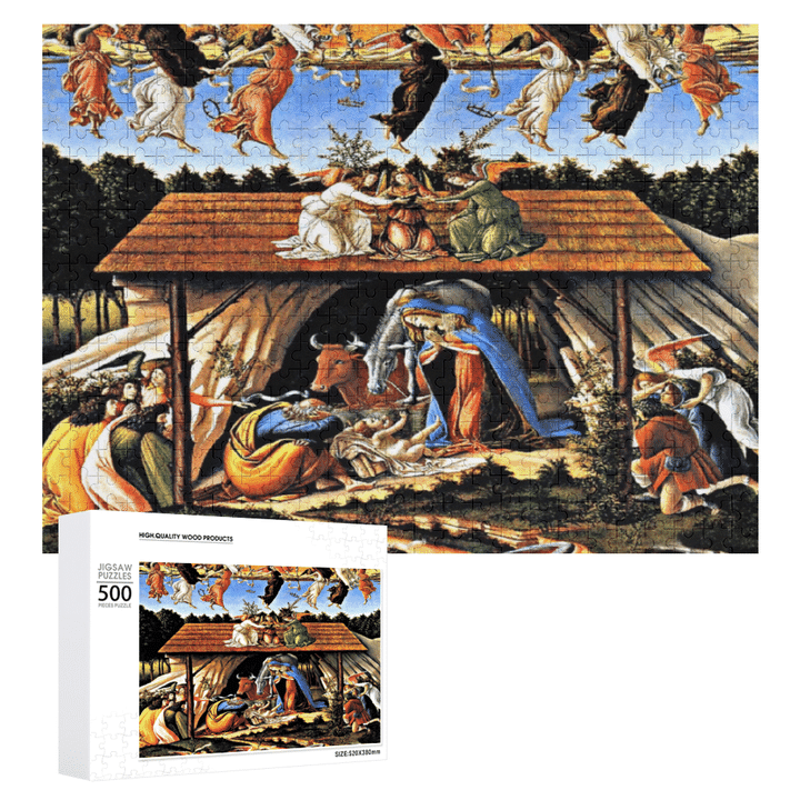 The Mystical Nativity 500/1000 Piece Jigsaw Puzzle