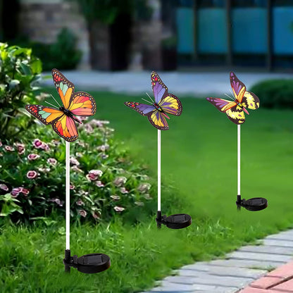 🔥Last Day Promotion 50% OFF🔥 - Solar Garden Butterfly Lights Outdoor Decor