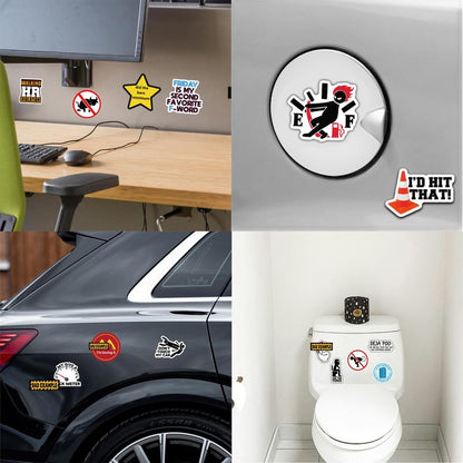 🔥Top-Selling Product🔥Phase One Adults Prank Meme (Dirty) Stickers , perfect for bumpers, hard hats, water bottles...(150 pcs)