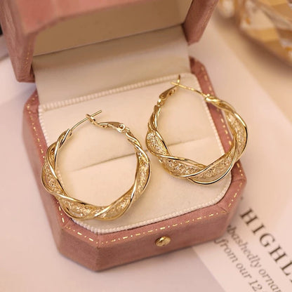 🔥LAST DAY 49% OFF -💕-S925 Fashion Twist Earrings