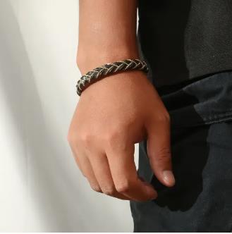 🔥 Last Day 49%OFF! 3rd Free 🔥Vintage Golden Leather Handmade Braid Bracelet