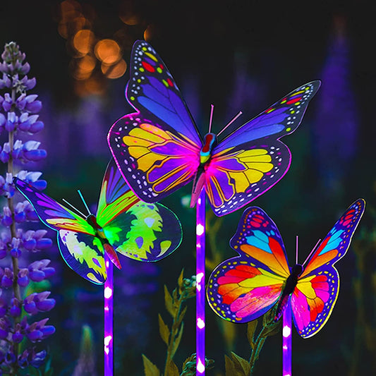 🔥Last Day Promotion 50% OFF🔥 - Solar Garden Butterfly Lights Outdoor Decor