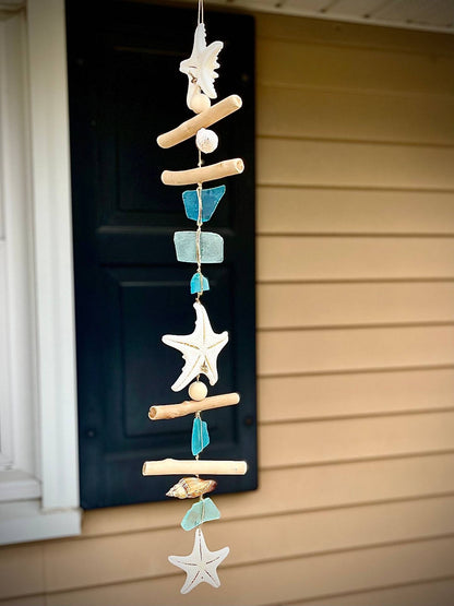 🔥LAST DAY 49% OFF - Starfish SeaGlass Beach Decor
