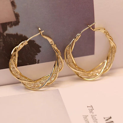 🔥LAST DAY 49% OFF -💕-S925 Fashion Twist Earrings