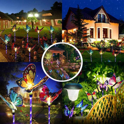 🔥Last Day Promotion 50% OFF🔥 - Solar Garden Butterfly Lights Outdoor Decor
