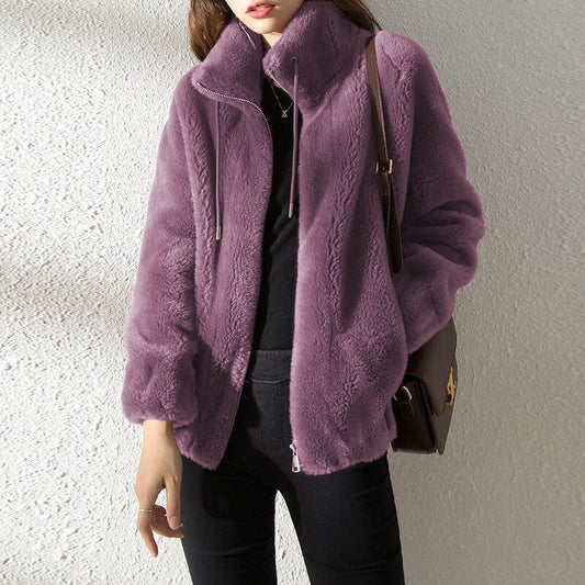 🔥LAST DAY 49% OFF - 💥Padded Coat Stand-collar Double-faced Fleece Jacket