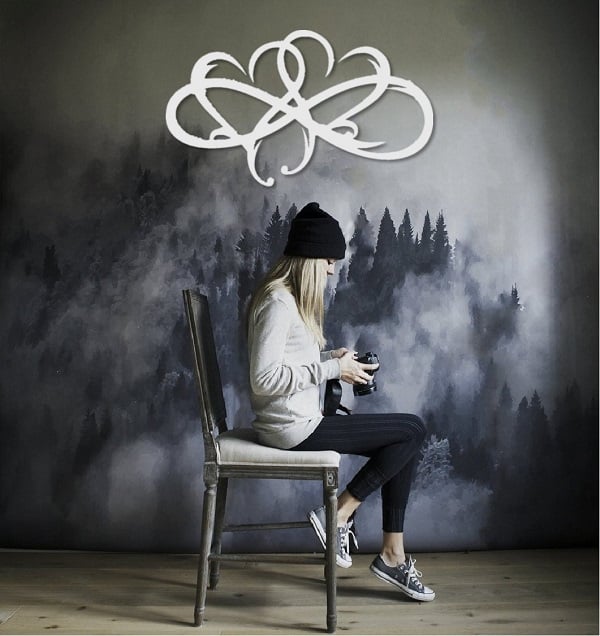 🔥Last Day Promotion 49% OFF - 💞Infinity heart-Steel wall decor Metal Wall art