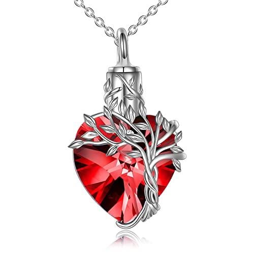🔥Last Day 49% OFF - 🎁925 Sterling Silver  Heart Urn Necklace