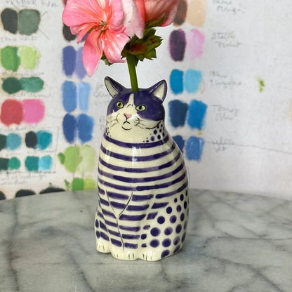 🔥Hot Sale 48% OFF-Polka Dot Cat Vase