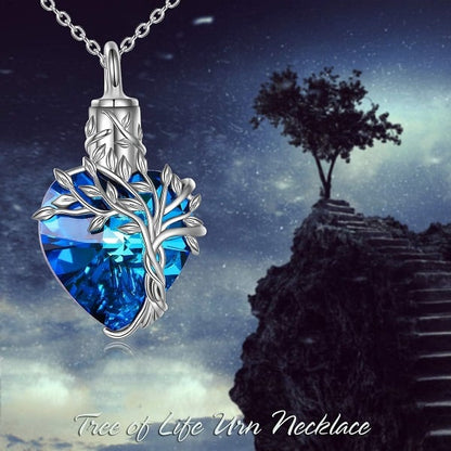 🔥Last Day 49% OFF - 🎁925 Sterling Silver  Heart Urn Necklace
