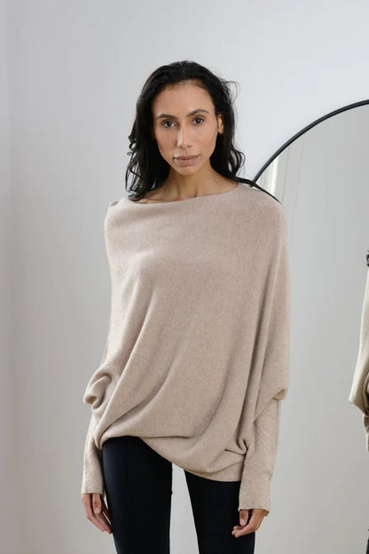 🔥LAST DAY 49% OFF - Asymmetric Draped Jumper (Buy 2 Free Shipping)