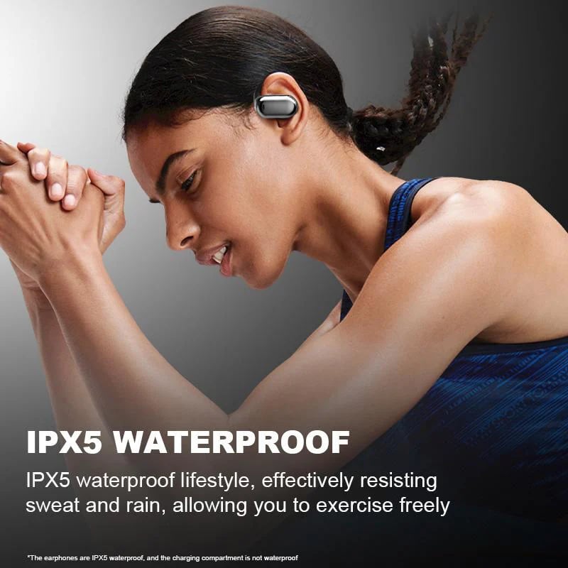 Last Day Promotion 49% OFF🔥True Powerful Bluetooth 5.4 Open Ear Earbuds, IPX5 Waterproof