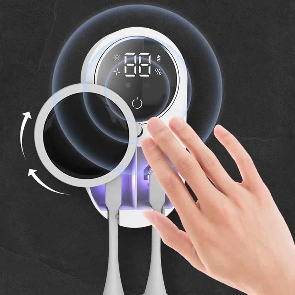 🔥LAST DAY 49% OFF - Wall Mounted Rechargeable Uv Toothbrush Sterilizer