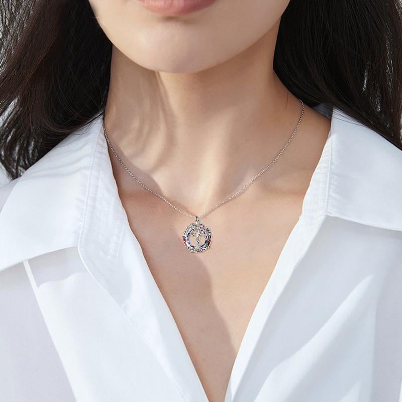 🔥Last Day 49% OFF - 🎁925 Sterling Silver Tree of Life Necklace