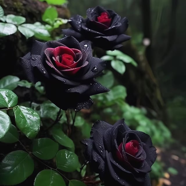 🔥Last Day 49% OFF-RARE BLACK RED ROSE FLOWER SEEDS