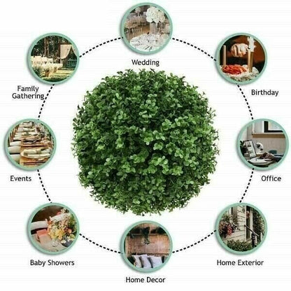 ✨This Week's Special Price $15.99🌳UV Resistant Lifelike Artificial Plant Topiary Ball