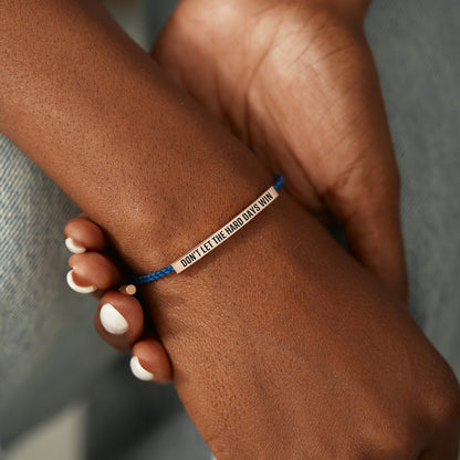 🔥LAST DAY 49% OFF - Don't Let The Hard Days Win Tube Bracelet