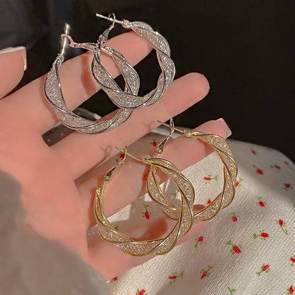 🔥LAST DAY 49% OFF -💕-S925 Fashion Twist Earrings