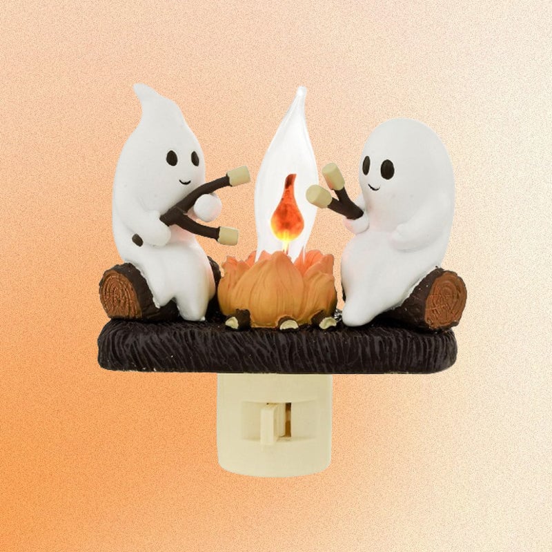 🔥LAST DAY 49% OFF - 👻2024 Ghost Campfire Flickering Nightlight✨🔥