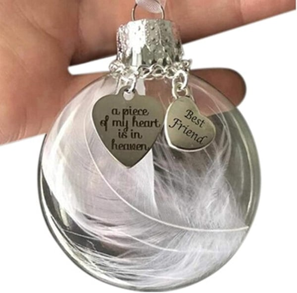 🔥LAST DAY 49% OFF - A Piece of My Heart Is In Heaven Memorial Ornament