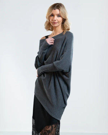 🔥LAST DAY 49% OFF - Asymmetric Draped Jumper (Buy 2 Free Shipping)