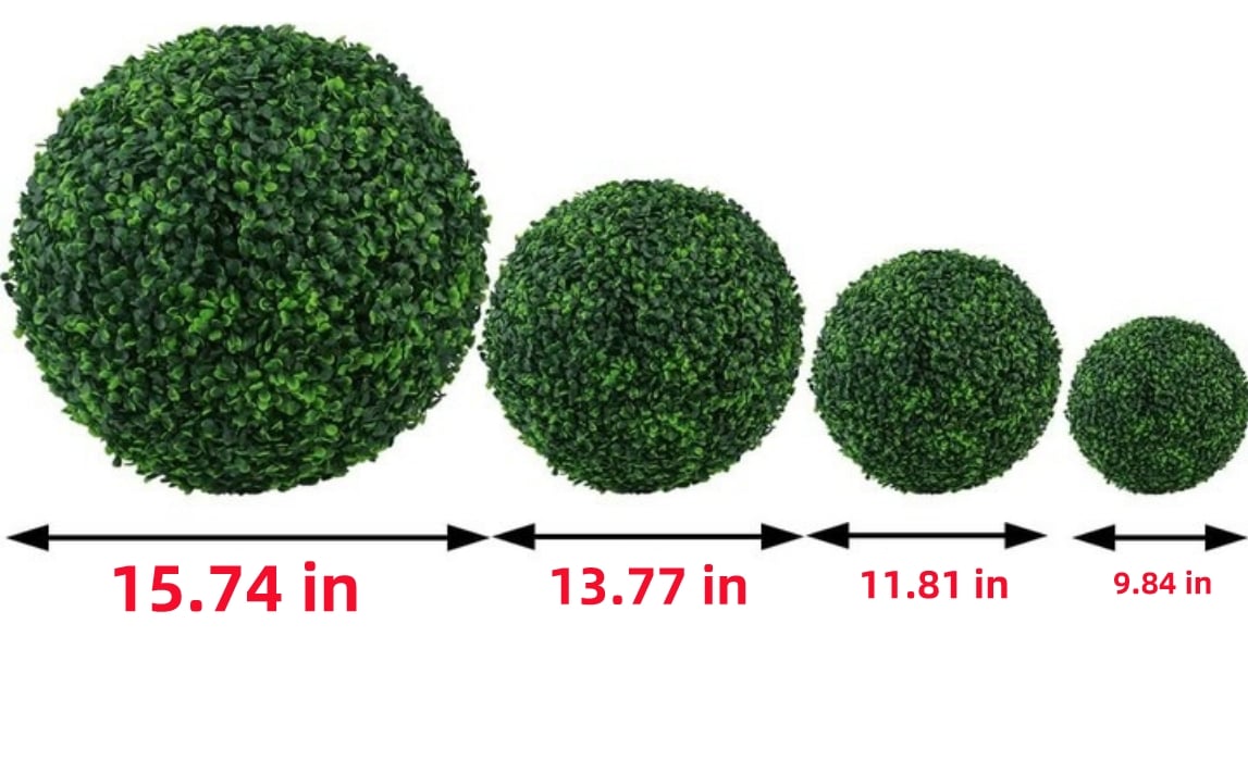 ✨This Week's Special Price $15.99🌳UV Resistant Lifelike Artificial Plant Topiary Ball