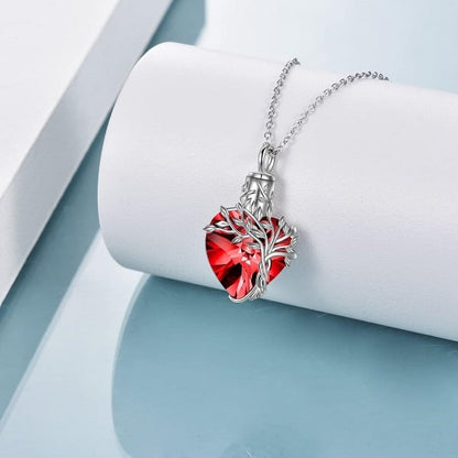 🔥Last Day 49% OFF - 🎁925 Sterling Silver  Heart Urn Necklace