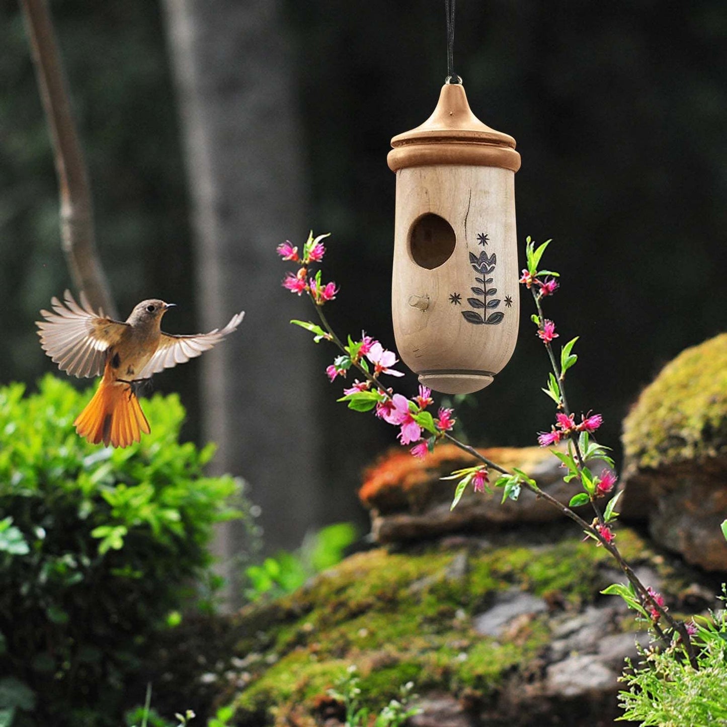 🐦2024 Newest Sale 49% OFF - Wooden Hummingbird House-Gift for Nature Lovers🐣
