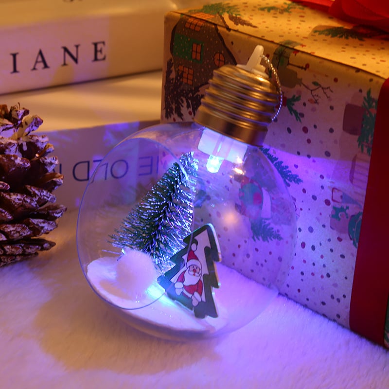 🎄Last Day 49% OFF - 🎅Christmas Tree Decoration Glow Balls
